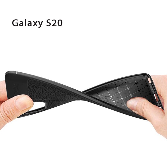 Samsung Galaxy S20 Kılıf CaseUp Niss Silikon Lacivert 3